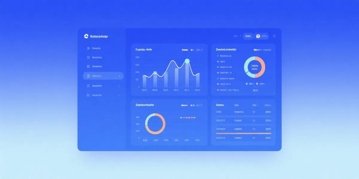 数据面板示意图